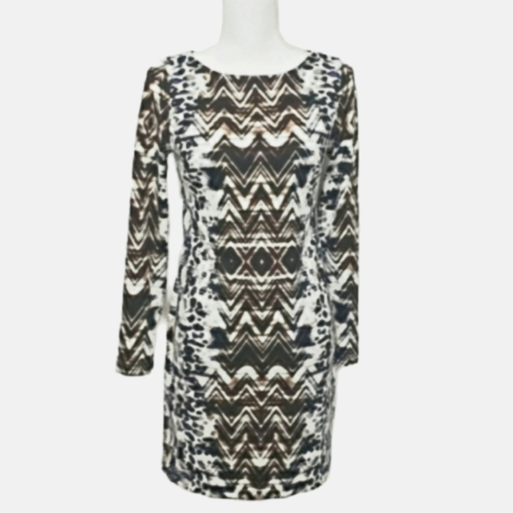 Vince Camuto Long Sleeve Dress Size 2 EUC - Picture 2 of 8